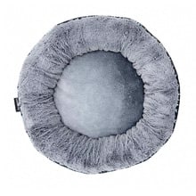 Black & Mint Kitty Club Donut Cat Bed